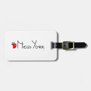 Etiqueta Para Maletas Nueva York Apple grande