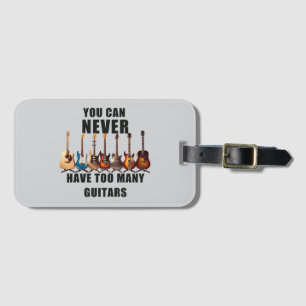 Etiqueta Para Maletas Nunca Se Puede Tener Demasiados Guitorios