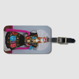 Etiqueta Para Maletas Oaxacan Calavera Catrina