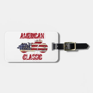 Etiqueta Para Maletas Obra clásica americana