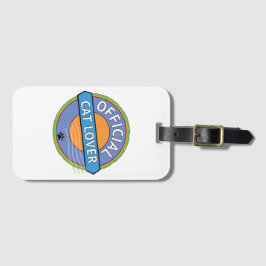 Etiqueta Para Maletas Official Cat Lover