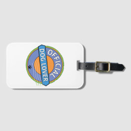 Etiqueta Para Maletas Official Dog Lover   