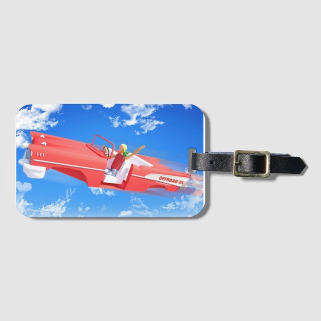 Etiqueta Para Maletas Offroad 01 (Anverso horizontal)