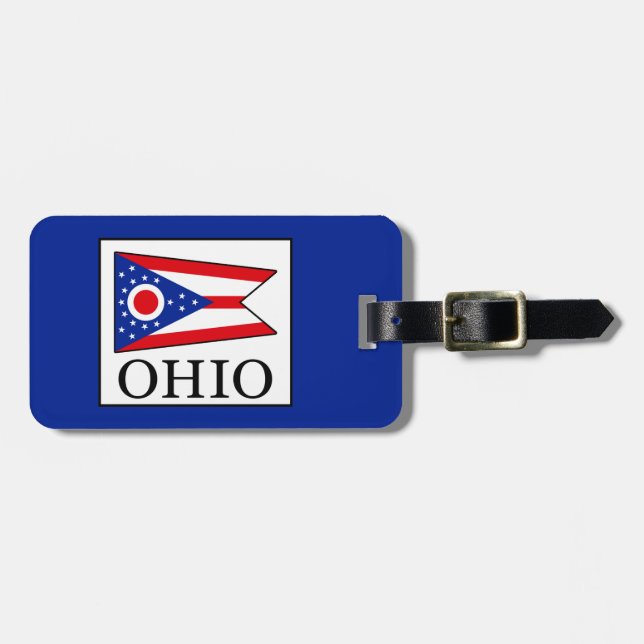 Etiqueta Para Maletas Ohio (Frente Horizontal)