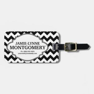 Etiqueta Para Maletas OJO moderno QUE COGE el modelo de Chevron