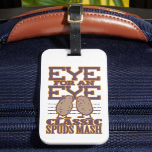Etiqueta Para Maletas Ojo para un ojo