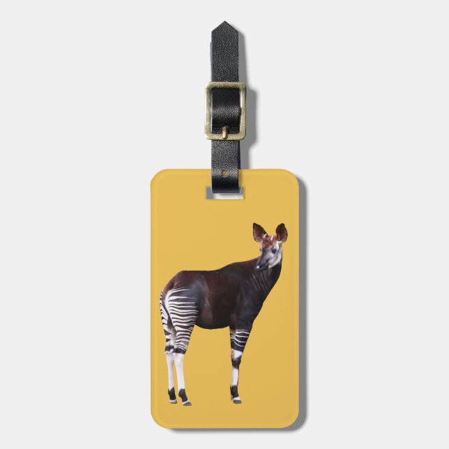 Etiqueta Para Maletas Okapi (Frente Vertical)