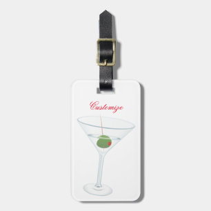 Etiqueta Para Maletas Olive Martini Thunder_Cove