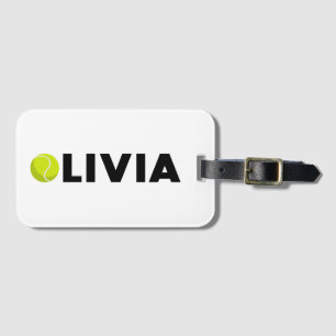 Etiqueta Para Maletas Olivia Tennis