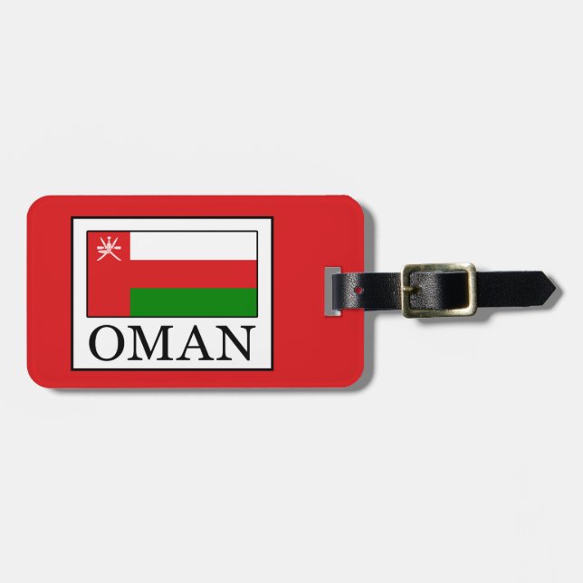 Etiqueta Para Maletas Oman (Frente Horizontal)