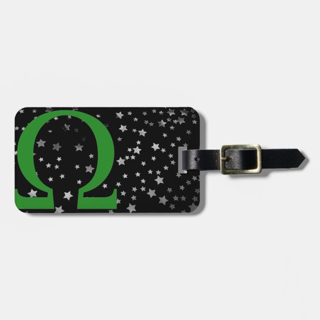 Etiqueta Para Maletas Omega (Frente Horizontal)