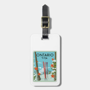 Etiqueta Para Maletas Ontario To Ski