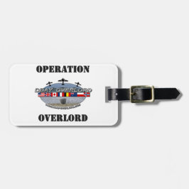 Etiqueta Para Maletas Operación Overlord 1944