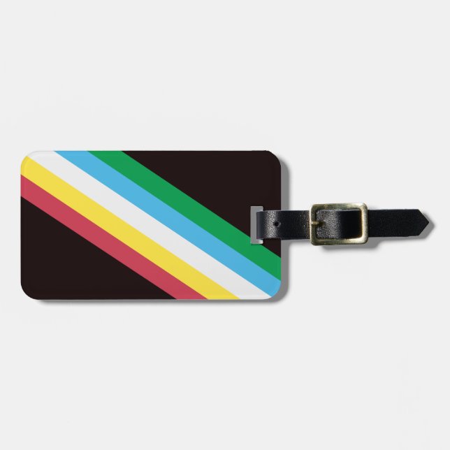 Etiqueta Para Maletas Orgullo de discapacitados (Frente Horizontal)