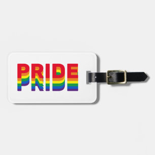 Etiqueta Para Maletas Orgullo lgbt lgbtq queer colores retro arcoiris ga