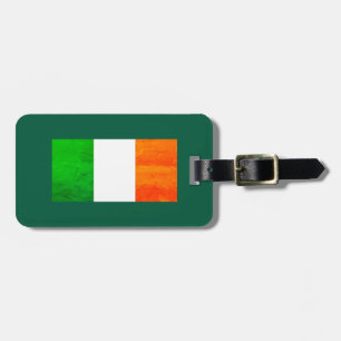 Etiqueta Para Maletas Orgulloso irlandés de Chicago - Día de San Patrici