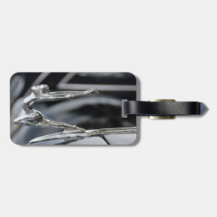 Etiqueta Para Maletas Ornamento 1934 de la capilla de la diosa de Buick