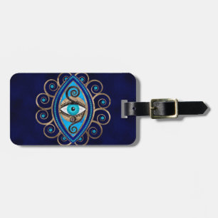 Etiqueta Para Maletas Ornamento de Evil Eye Amulet