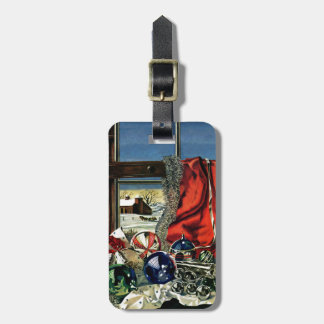 Etiqueta Para Maletas Ornamentos del navidad