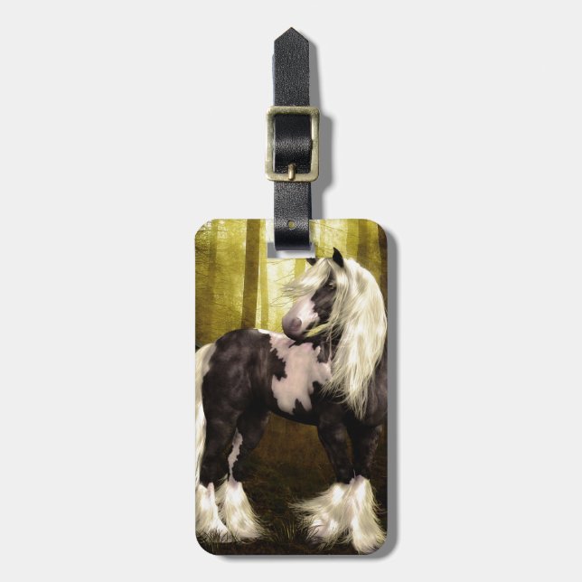 Etiqueta Para Maletas Oro gitano Vanner (Frente Vertical)