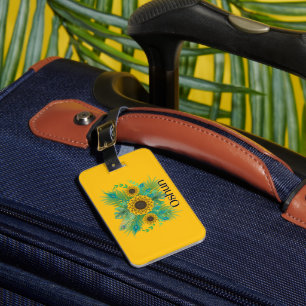 Etiqueta Para Maletas Oshun Goddess Sunflowers