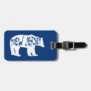 Etiqueta Para Maletas Oso de Nueva Jersey