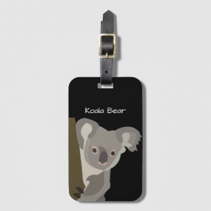 Etiqueta Para Maletas Oso Koala Personalizado 