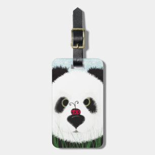 Etiqueta Para Maletas Oso Panda Adorable