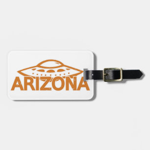Etiqueta Para Maletas OVNI de Arizona