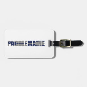 Etiqueta Para Maletas Paddle Maine Kayaking