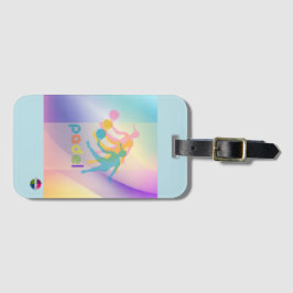 Etiqueta Para Maletas PADEL LUGGAGE TAG – VIBRANT STYLE for HER BRIGHTS
