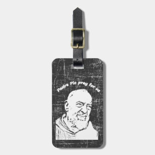 Etiqueta Para Maletas Padre Pío