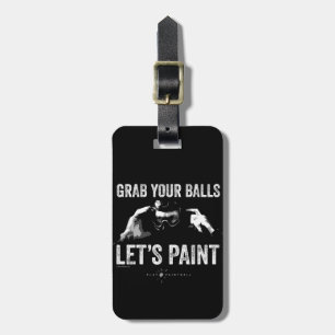 Etiqueta Para Maletas Paintball Let’s Paint