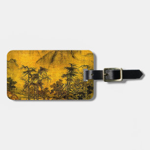 Etiqueta Para Maletas Paisaje antiguo