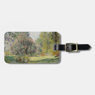 Etiqueta Para Maletas Paisaje: El Parque Monceau - Claude Monet