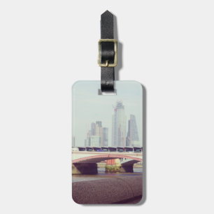 Etiqueta Para Maletas Paisaje urbano