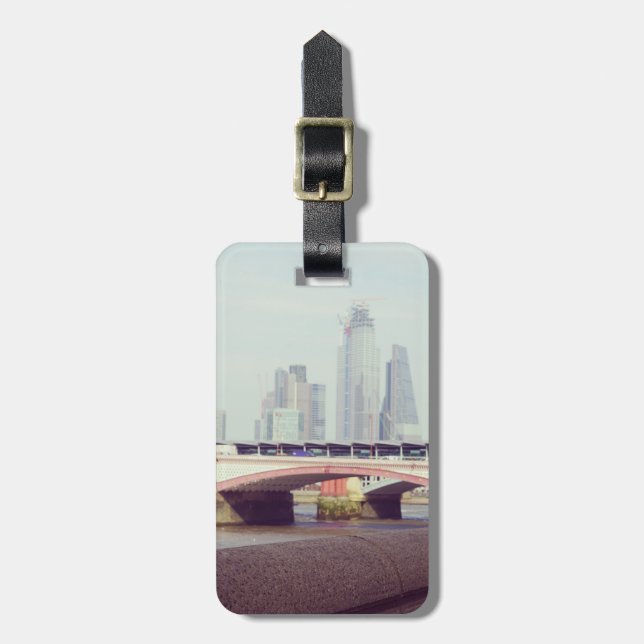 Etiqueta Para Maletas Paisaje urbano (Frente Vertical)