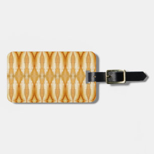 Etiqueta Para Maletas Pale Peachy Ikat