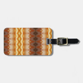 Etiqueta Para Maletas Pale Peachy Ikat 6