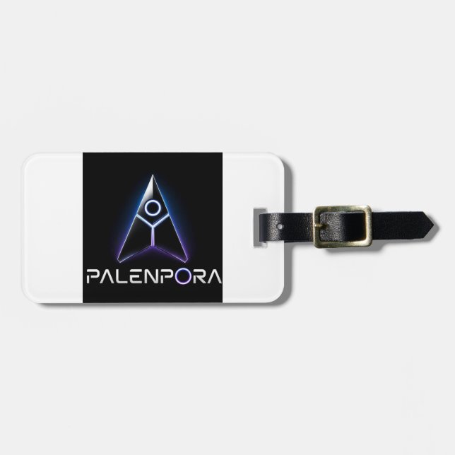 Etiqueta Para Maletas Palenpora (Frente Horizontal)