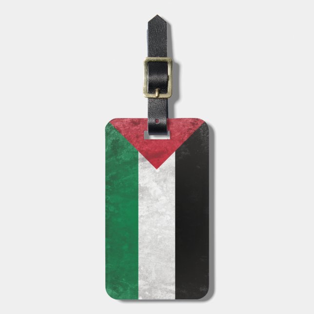 Etiqueta Para Maletas Palestina (Frente Vertical)