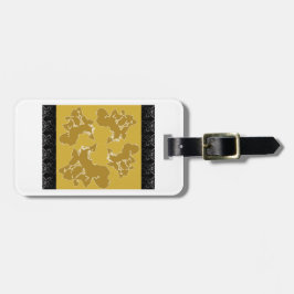 Etiqueta Para Maletas Paleta de colores de Klimt