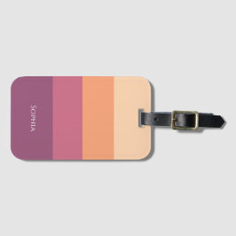 Etiqueta Para Maletas Paleta de cosecha