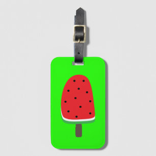 Etiqueta Para Maletas Paleta de Sandía