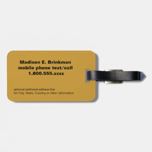 Etiqueta Para Maletas Palma TreeTag de Hawaii