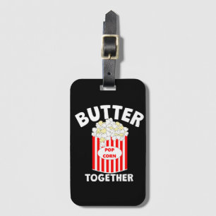 Etiqueta Para Maletas Palomitas de maíz para película BUTTER Together