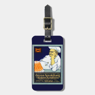 Etiqueta Para Maletas Panadería 1912 + Exposición de repostería