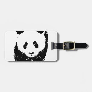 Etiqueta Para Maletas Panda