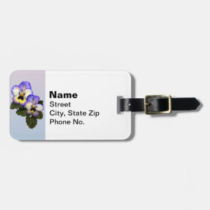 Etiqueta Para Maletas Pansy Duo