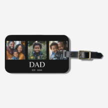 Papa Estableció Simple Negro 3 Foto